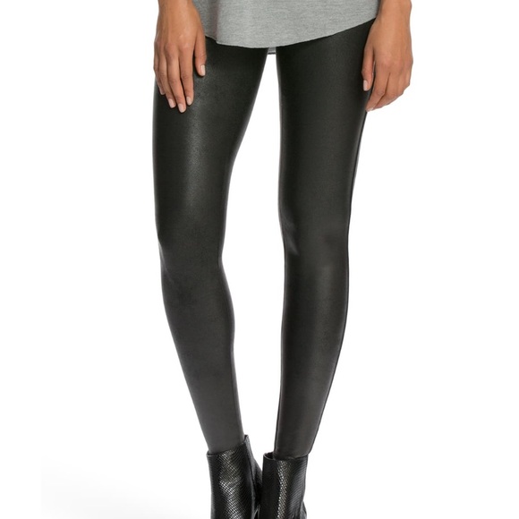 SPANX Pants - NWT SPANX Faux Leather Leggings